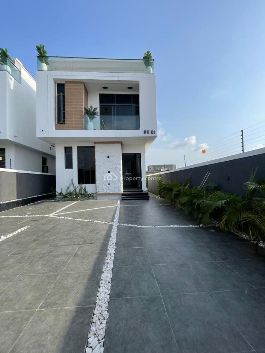 5 Bedroom Fully Detached Duplex with Pool and Bq, Orchid, Lekki, Lagos, Detached Duplex for Sale