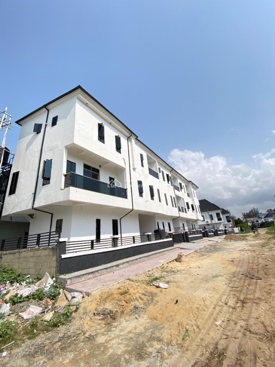 Luxury 3 Bedroom Duplex, Ocean Bay Estate, Orchid, Lekki, Lagos, Terraced Duplex for Sale