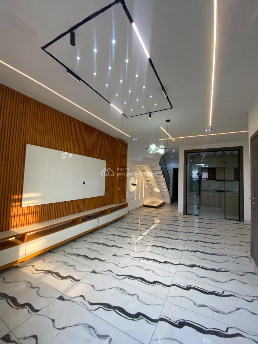 Luxury Four Bedroom Semi Detached Duplex with a Bq, Ikota Lekki, Ikota, Lekki, Lagos, Semi-detached Duplex for Sale