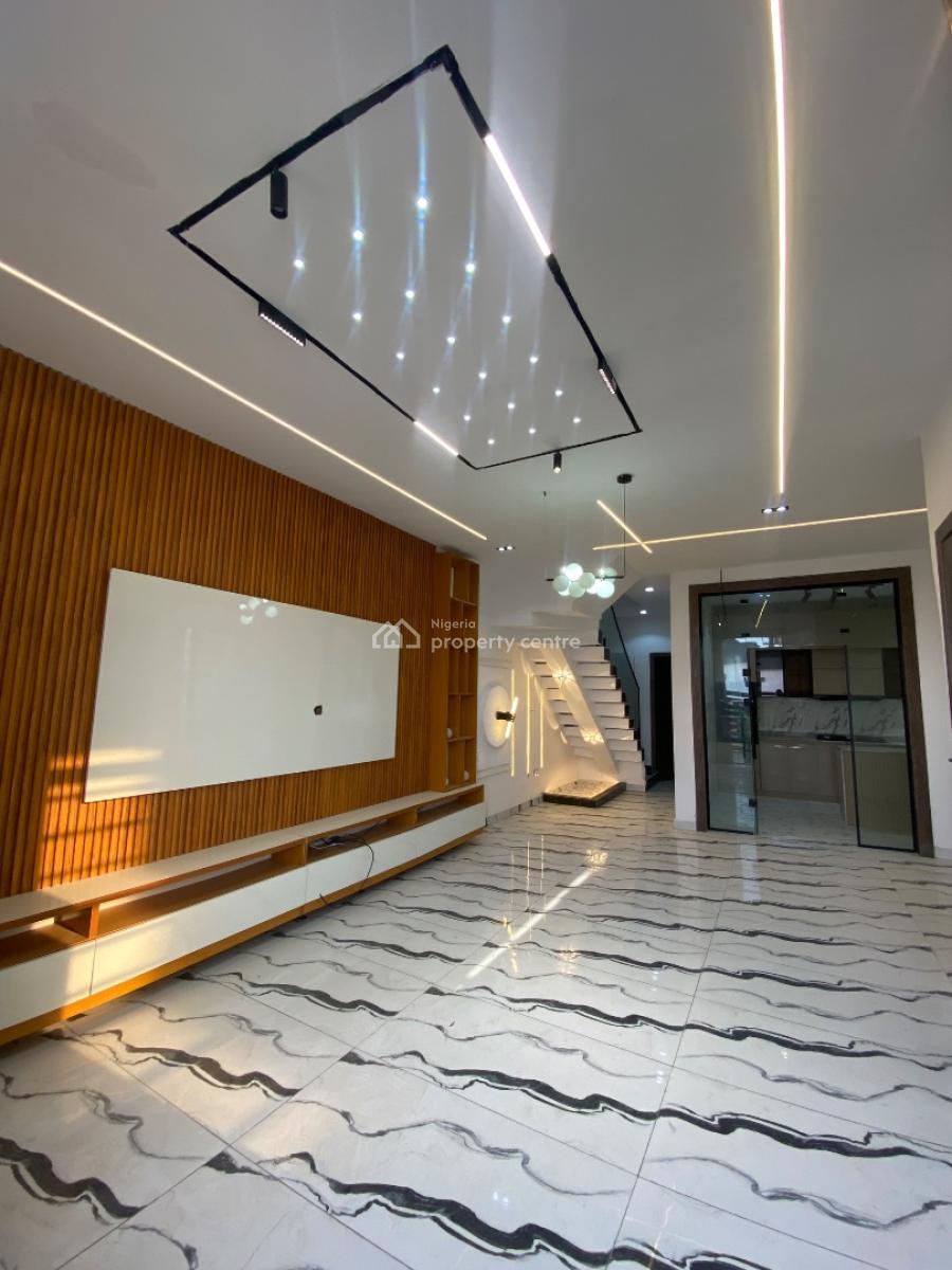 Luxury Four Bedroom Semi Detached Duplex with a Bq, Ikota Lekki, Ikota, Lekki, Lagos, Semi-detached Duplex for Sale
