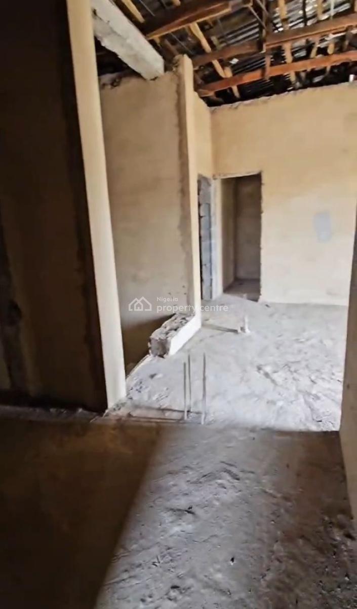 Advanced Carcass 5 Bedroom Fully Detached Duplex in Wuye, in an Estate, Wuye, Abuja, Detached Duplex for Sale