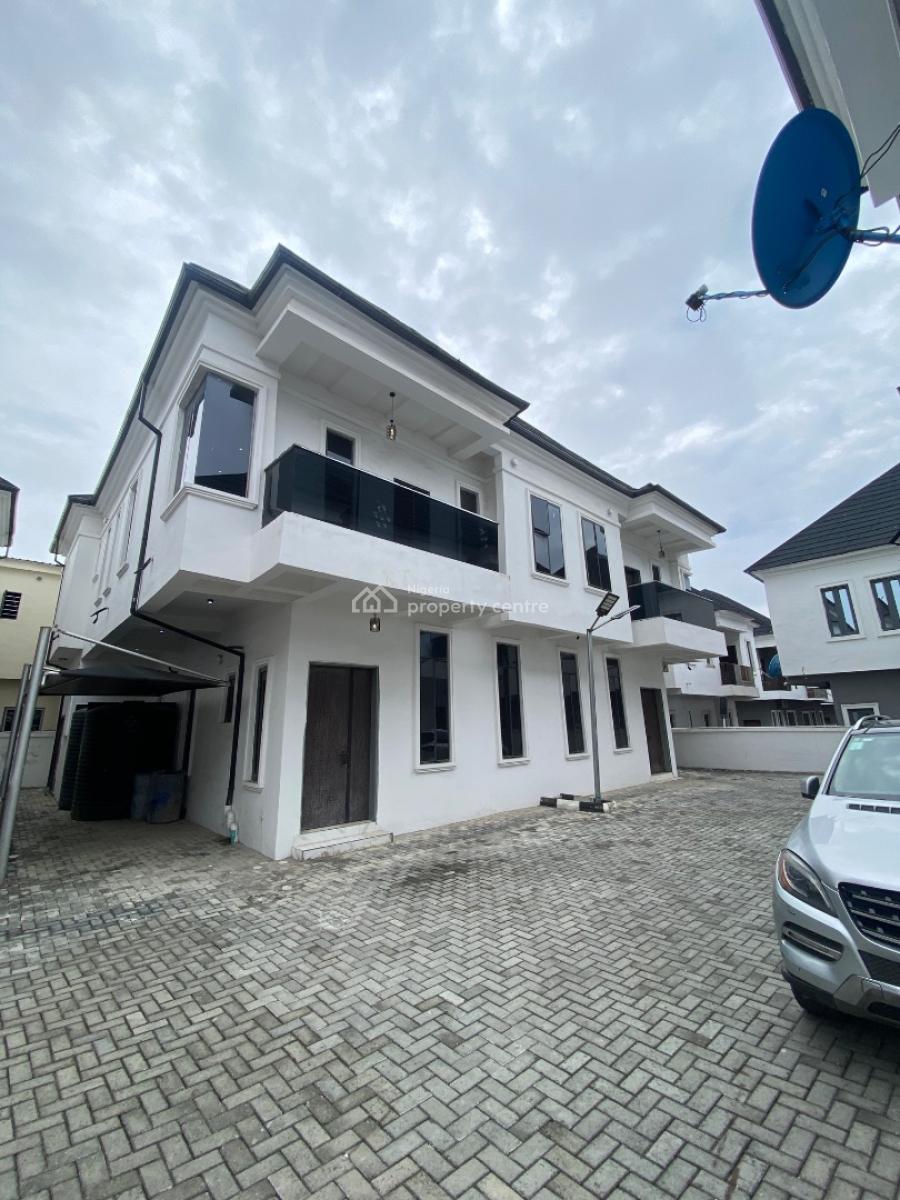 Functional Spacious  Four Bedroom Semi Detach Duplex and a Bq, Orchid Lekki Second Toll Gate in a Secure Estate, Lekki, Lagos, Semi-detached Duplex for Sale