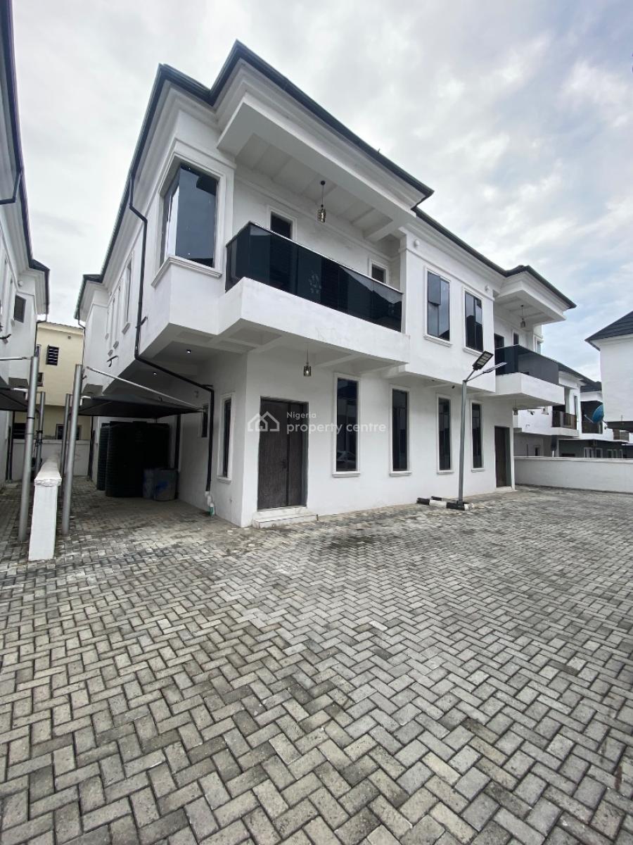 Functional Spacious  Four Bedroom Semi Detach Duplex and a Bq, Orchid Lekki Second Toll Gate in a Secure Estate, Lekki, Lagos, Semi-detached Duplex for Sale