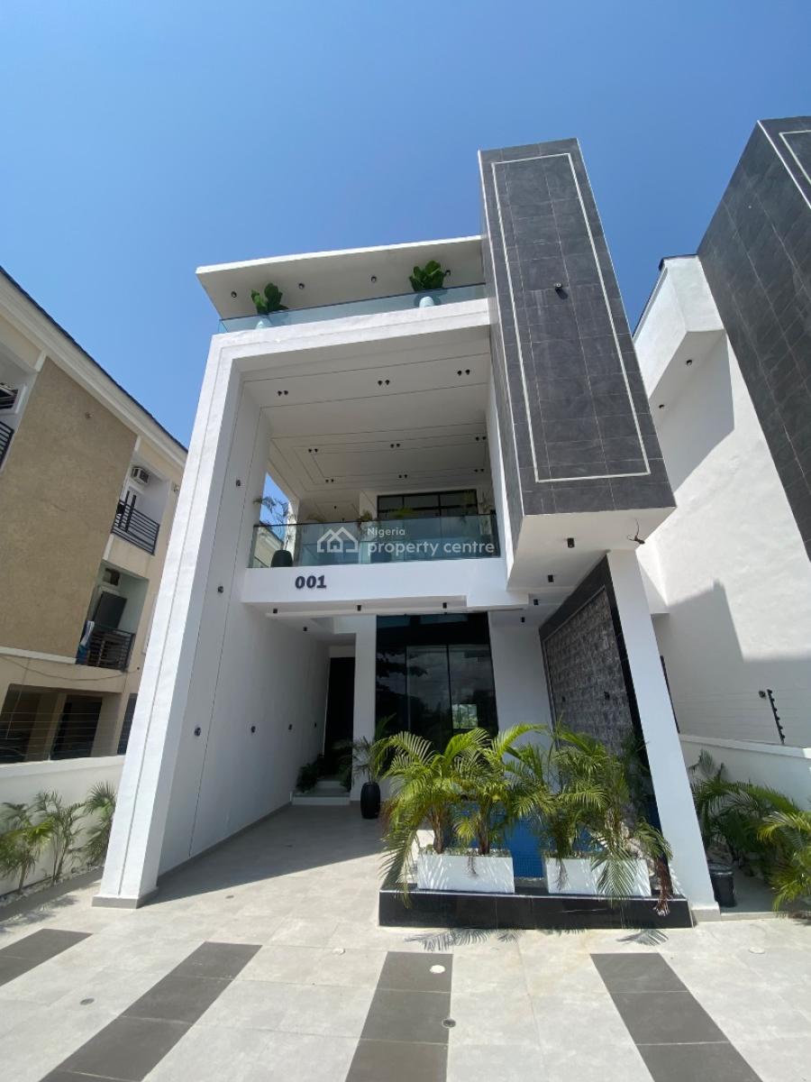 Luxurious Spacious Fully Detached Five Bedroom Duplex with a Bq, Ikota Estate, Ikota, Lekki, Lagos, Detached Duplex for Sale