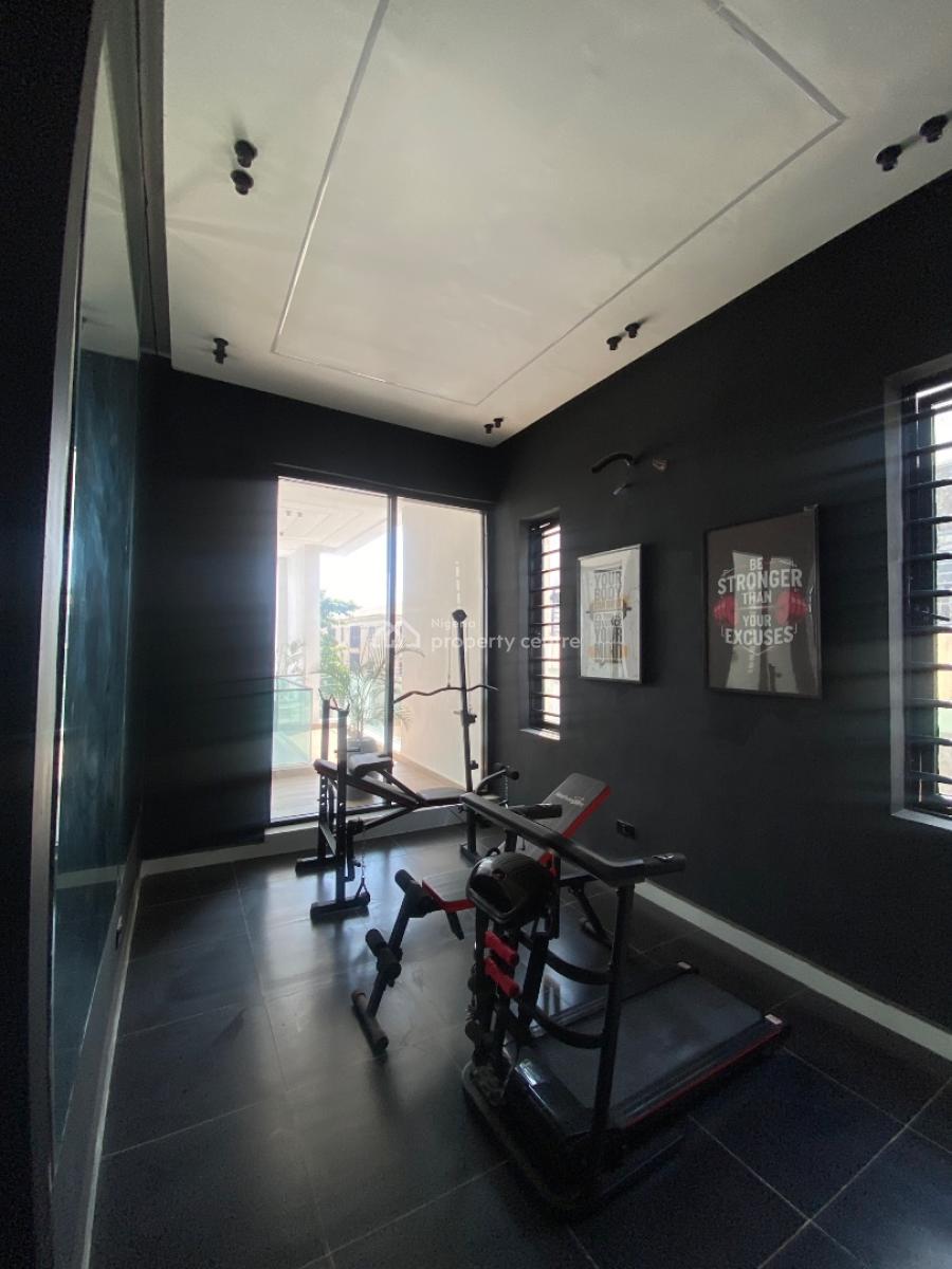 Luxurious Spacious Fully Detached Five Bedroom Duplex with a Bq, Ikota Estate, Ikota, Lekki, Lagos, Detached Duplex for Sale