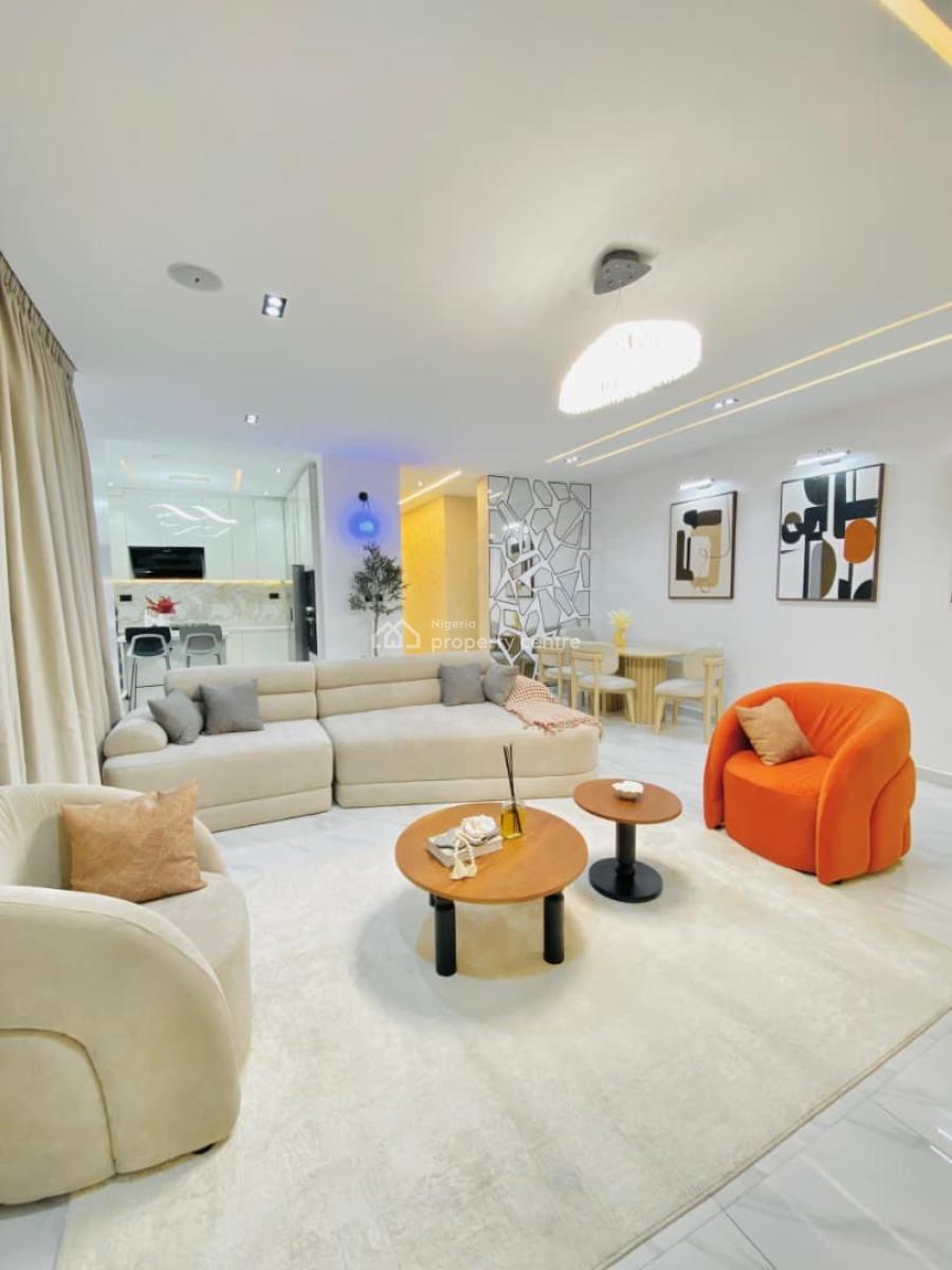 Luxury 2 Bedroom Apartment with Pool Gym and Play Area, Lekki Phase 1, Lekki, Lagos, Flat / Apartment Short Let