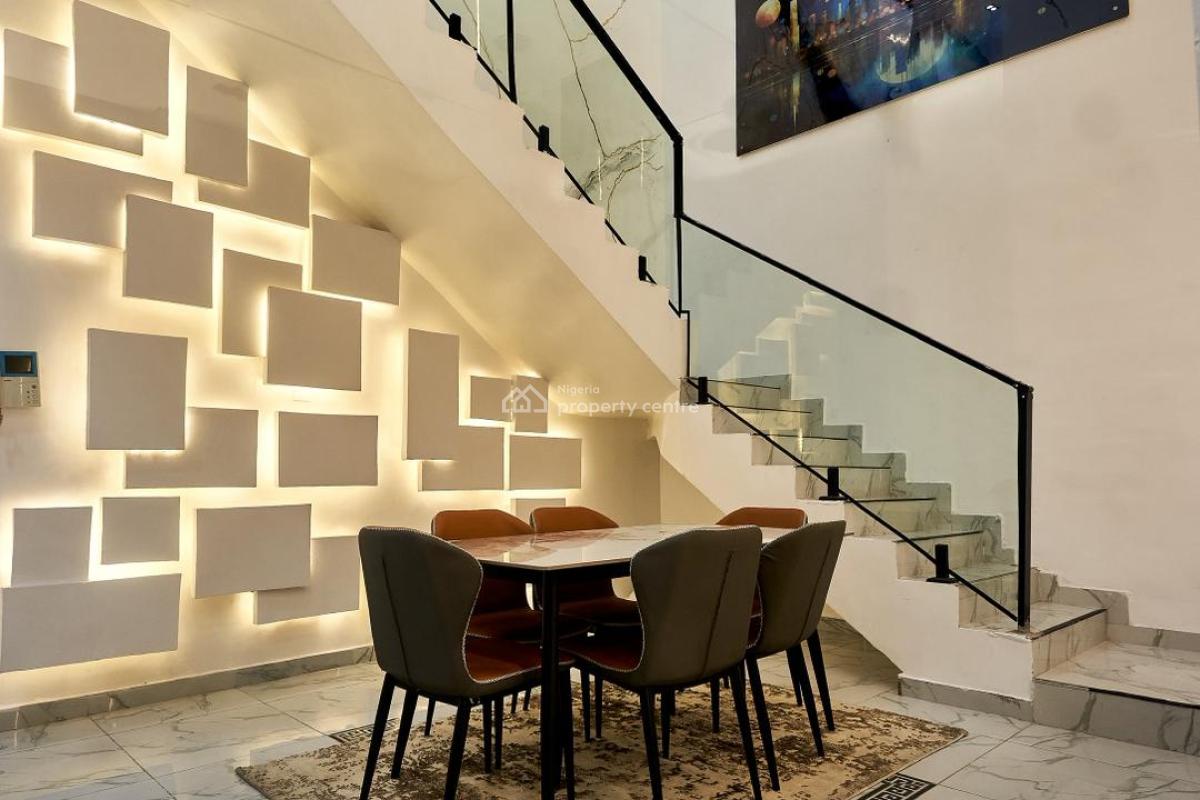 Ultra Modern  Fully Furnished 5 Bedrooms Full Detached with Bq, Ologolo, Lekki, Lagos, Detached Duplex Short Let