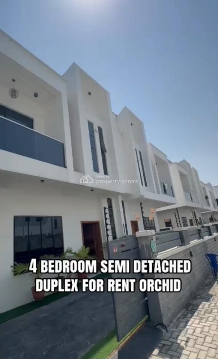 Luxury 4bedroom, Orchid, Lekki, Lagos, Semi-detached Duplex for Rent
