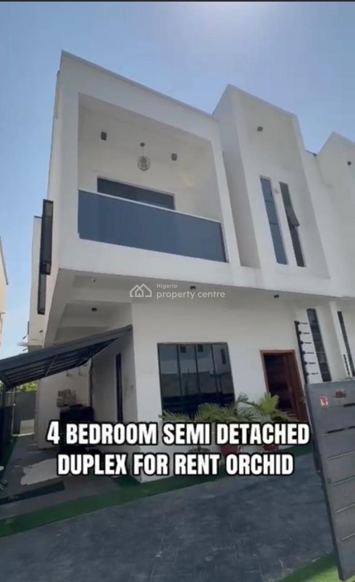 Luxury 4bedroom, Orchid, Lekki, Lagos, Semi-detached Duplex for Rent