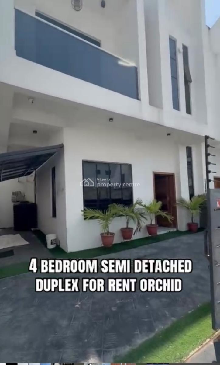 Luxury 4bedroom, Orchid, Lekki, Lagos, Semi-detached Duplex for Rent