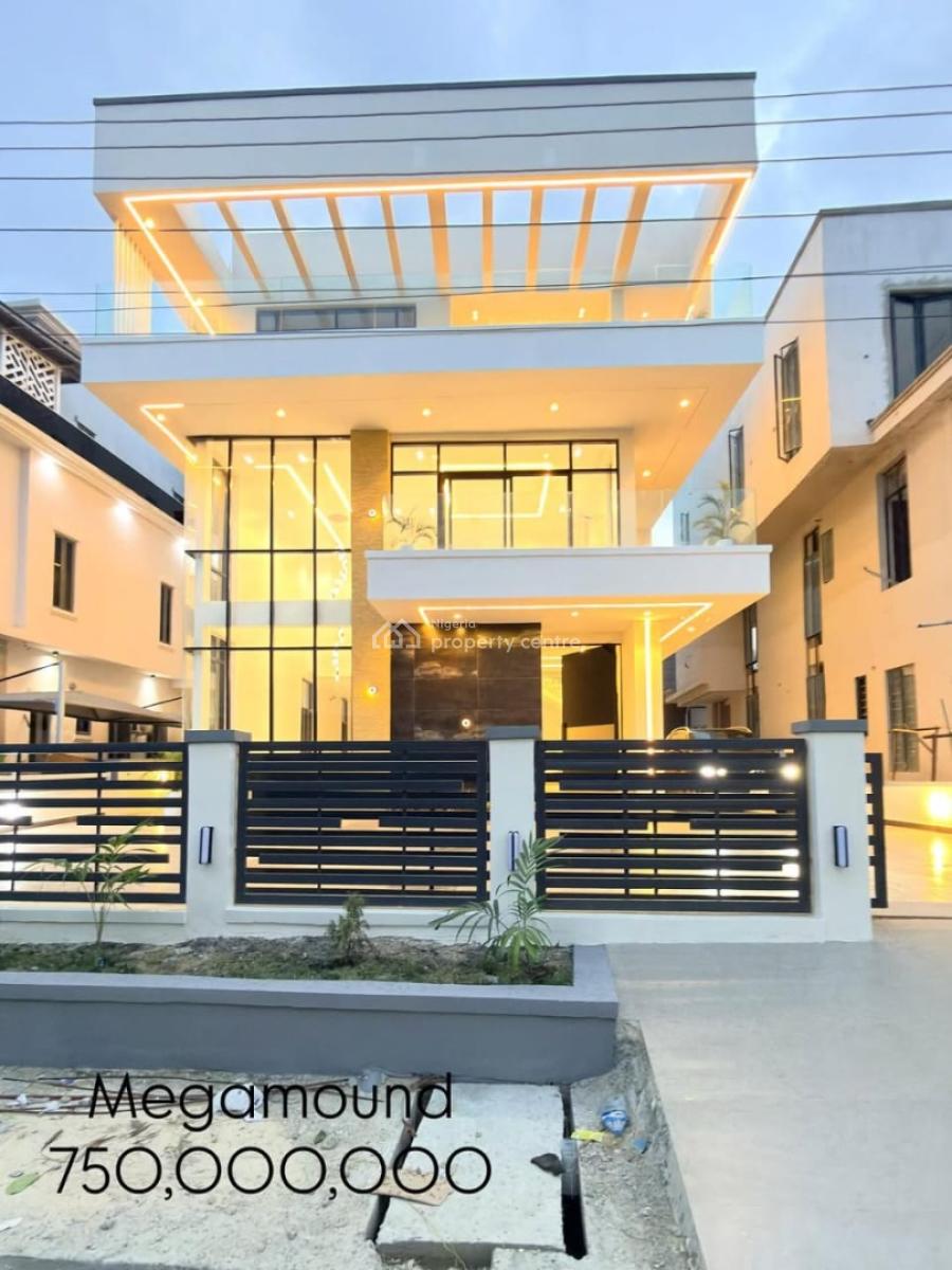 5 Bedrooms Fully Detached Duplex at Ikota Lekki Lagos, Ikota Lekki Lagos, Ikota, Lekki, Lagos, Detached Duplex for Sale