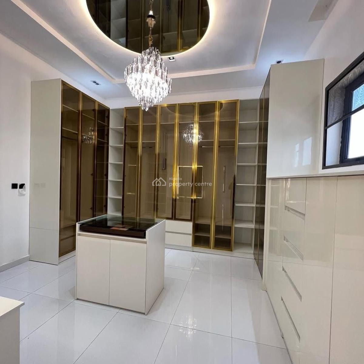 Spacious Fully Detached 5 Bedroom Duplex with 2 Rooms Bq, Pinnock Beach Estate Osapa London, Lekki, Lagos, Detached Duplex for Sale