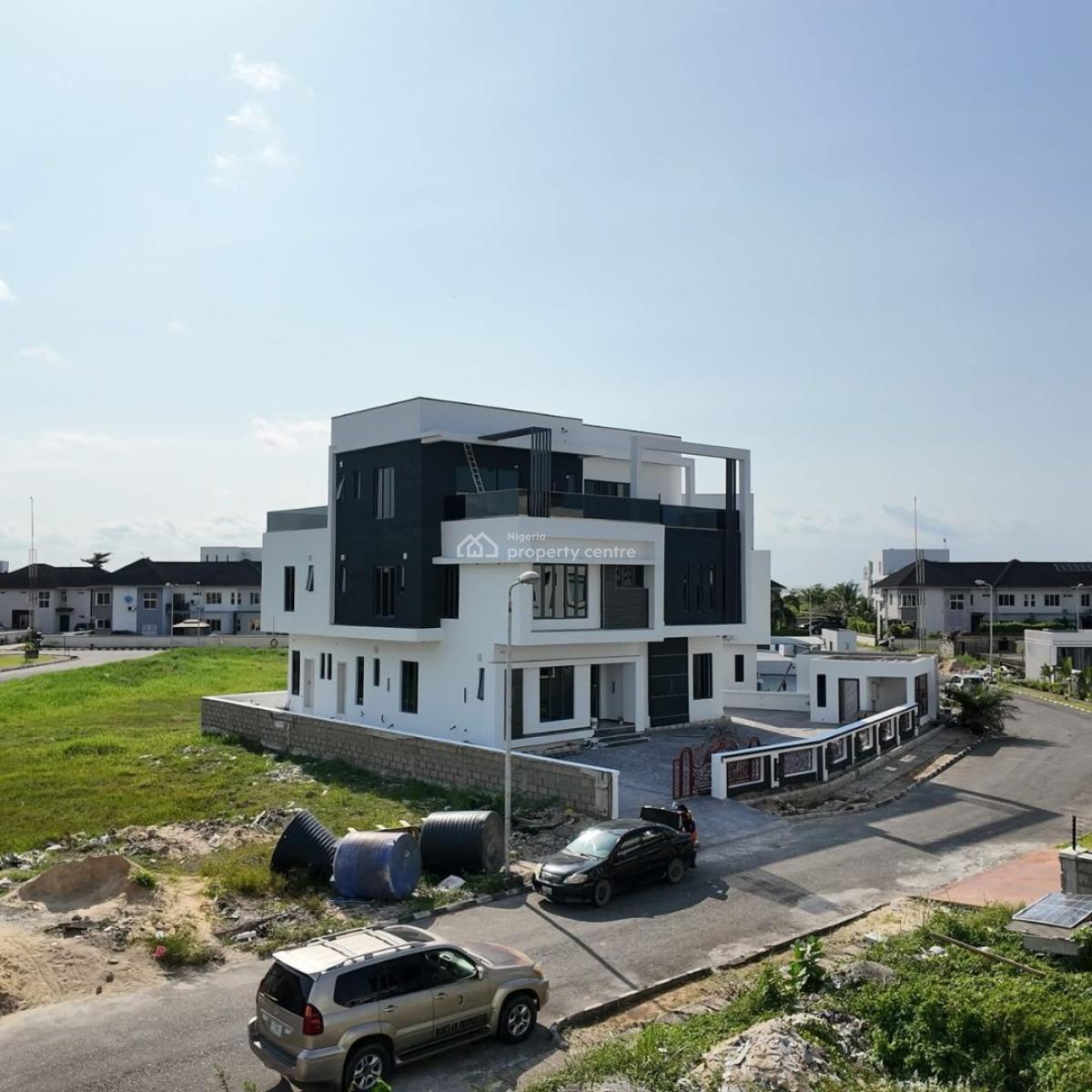 Luxurious 7 Bedroom Duplex and Bq, Pinnock Beach Estate Osapa London, Lekki, Lagos, Detached Duplex for Sale