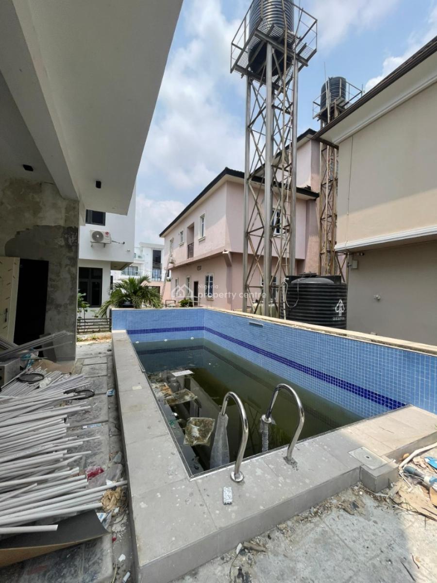 Amazing 4 Bedroom Detached Duplex with Swimming Pool, Bq, Osapa, Lekki, Lagos, Detached Duplex for Sale