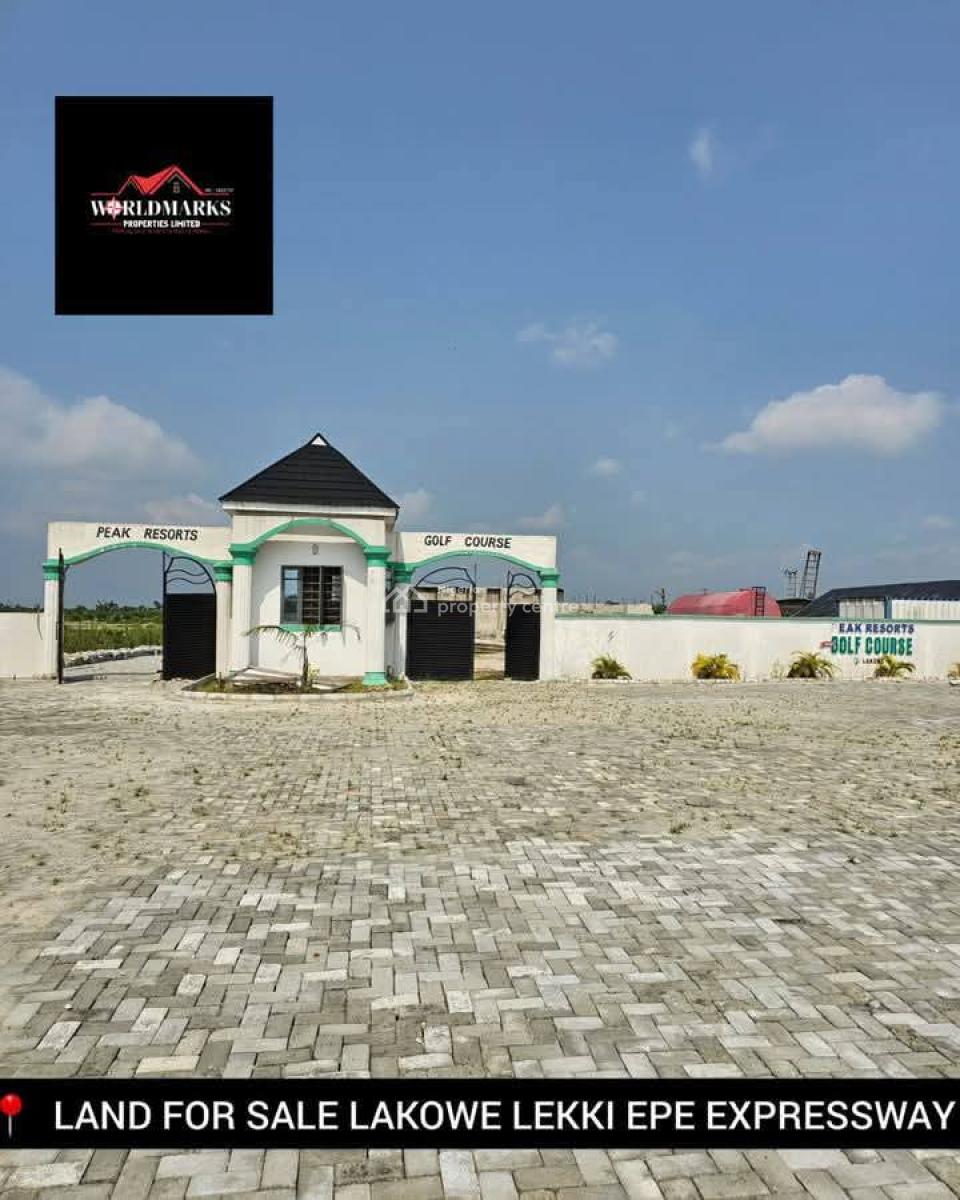 Land with Government Allocation/c of O, Peak Resort and Golf Course Estate, Lakowe, Ibeju Lekki, Lagos, Residential Land for Sale
