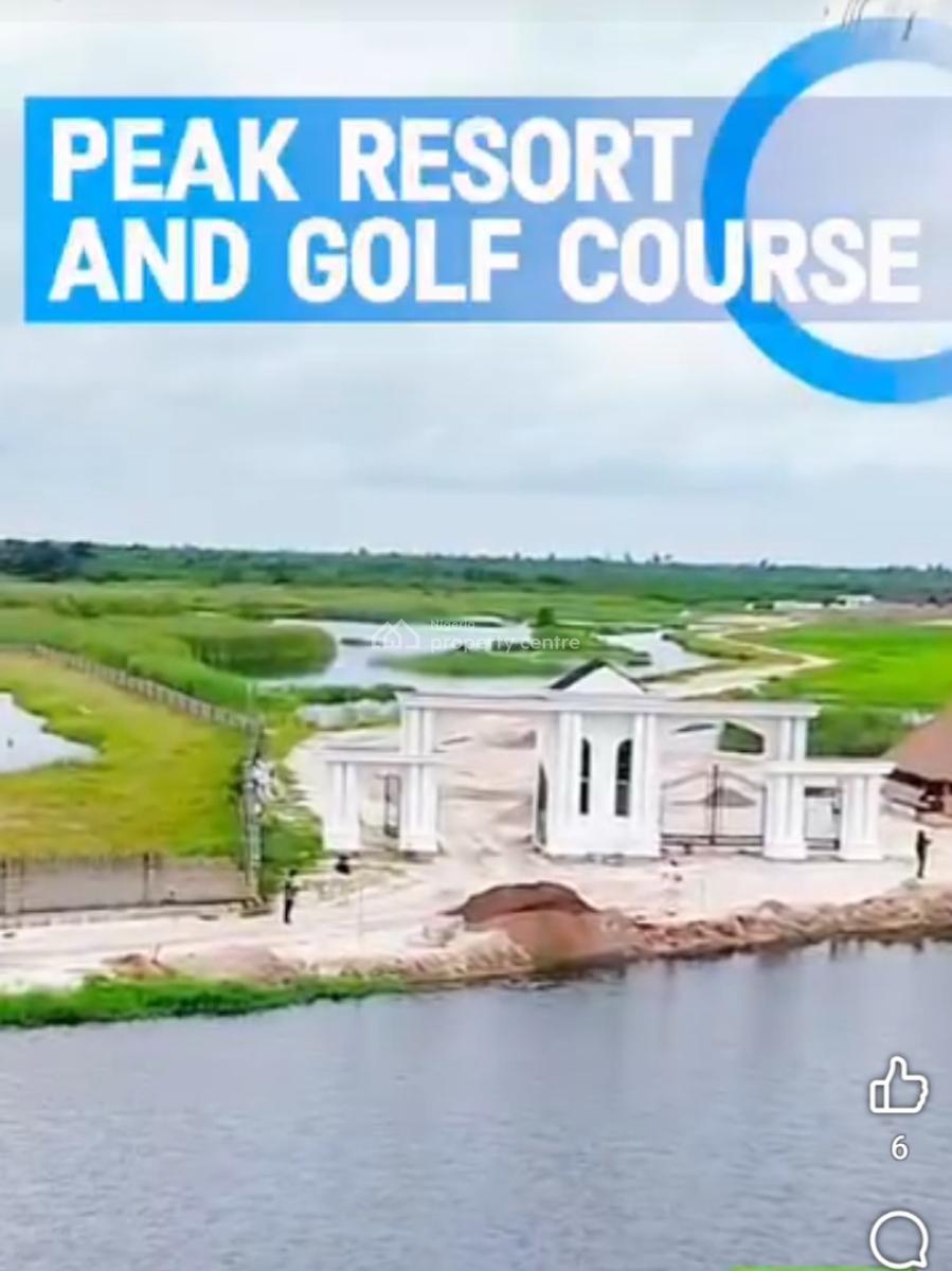 Land with Government Allocation/c of O, Peak Resort and Golf Course Estate, Lakowe, Ibeju Lekki, Lagos, Residential Land for Sale