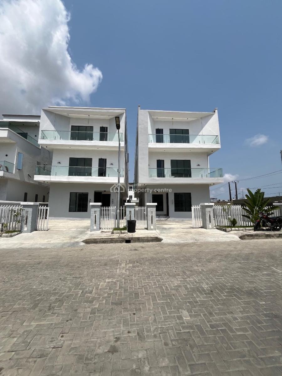 5 Bedrooms Fully Detached House, Osapa London, Lekki, Lagos, Detached Duplex for Sale