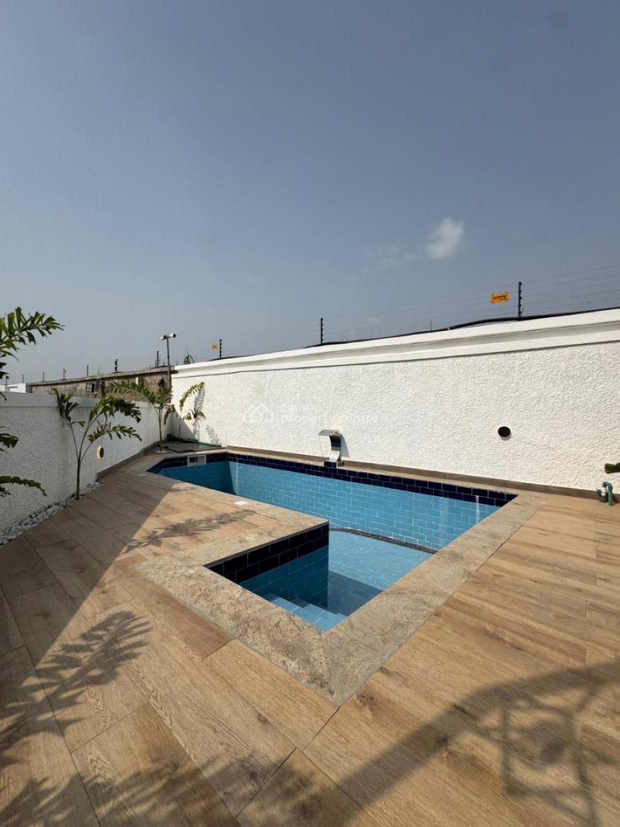 Enormous 5 Bedroom Duplex with a Bq,pool,cinema and a Roof Top Terrace, Chevron, Lekki, Lagos, Detached Duplex for Sale