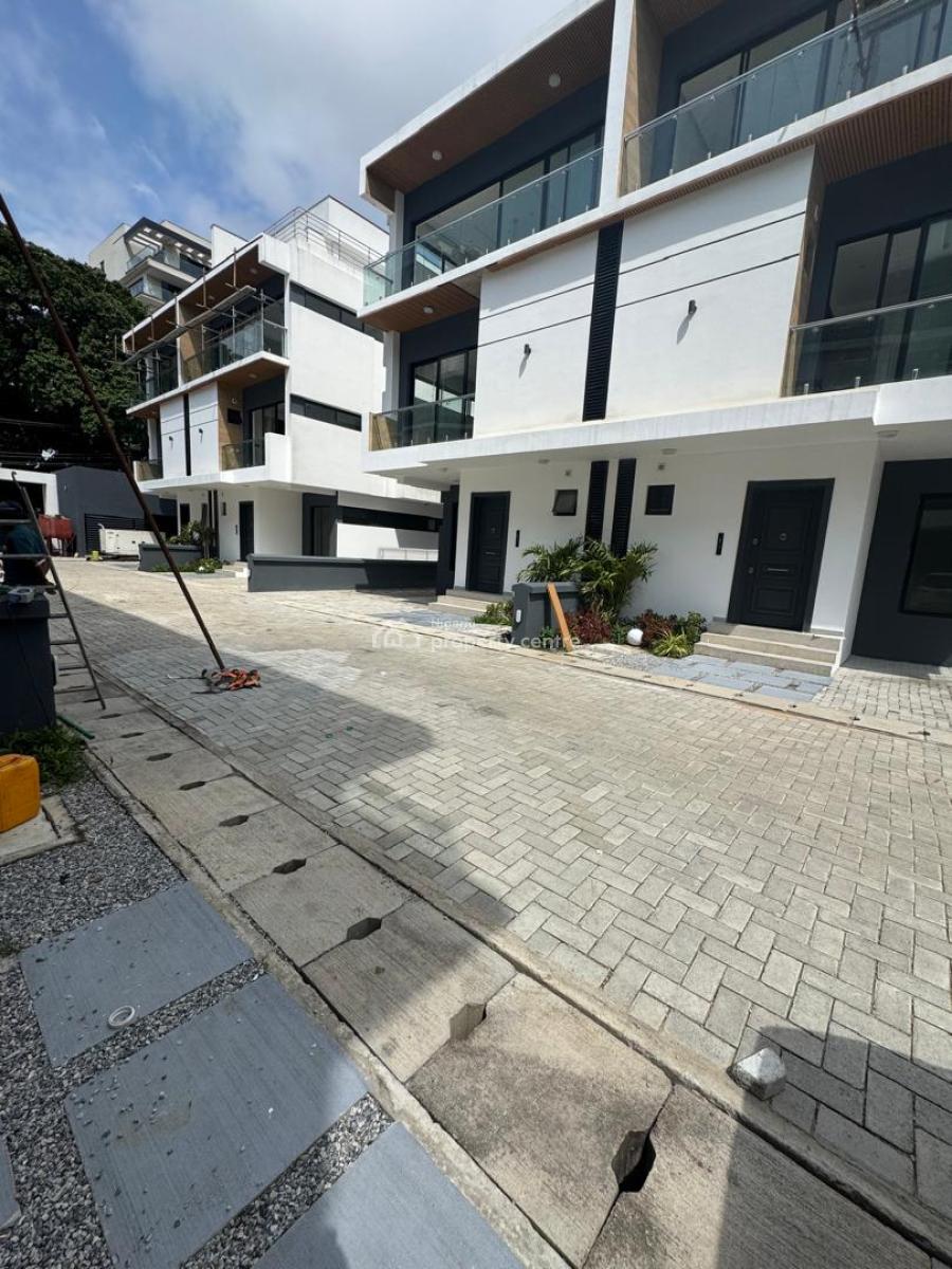Brand New 4 Bedroom Semi Detached House with Bq, Off Thompson Avenue, Ikoyi, Lagos, Semi-detached Duplex for Rent
