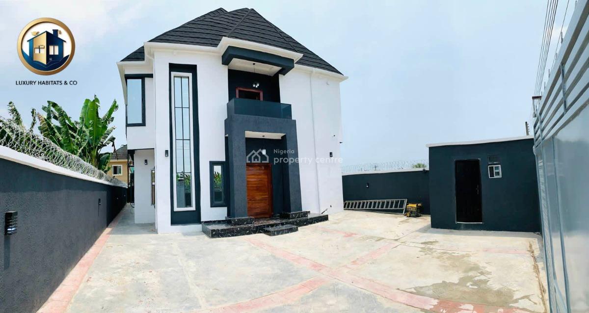 5 Bedroom Fully Detached Duplex with Bq, Abijo Gra Scheme, Abijo, Lekki, Lagos, Detached Duplex for Sale