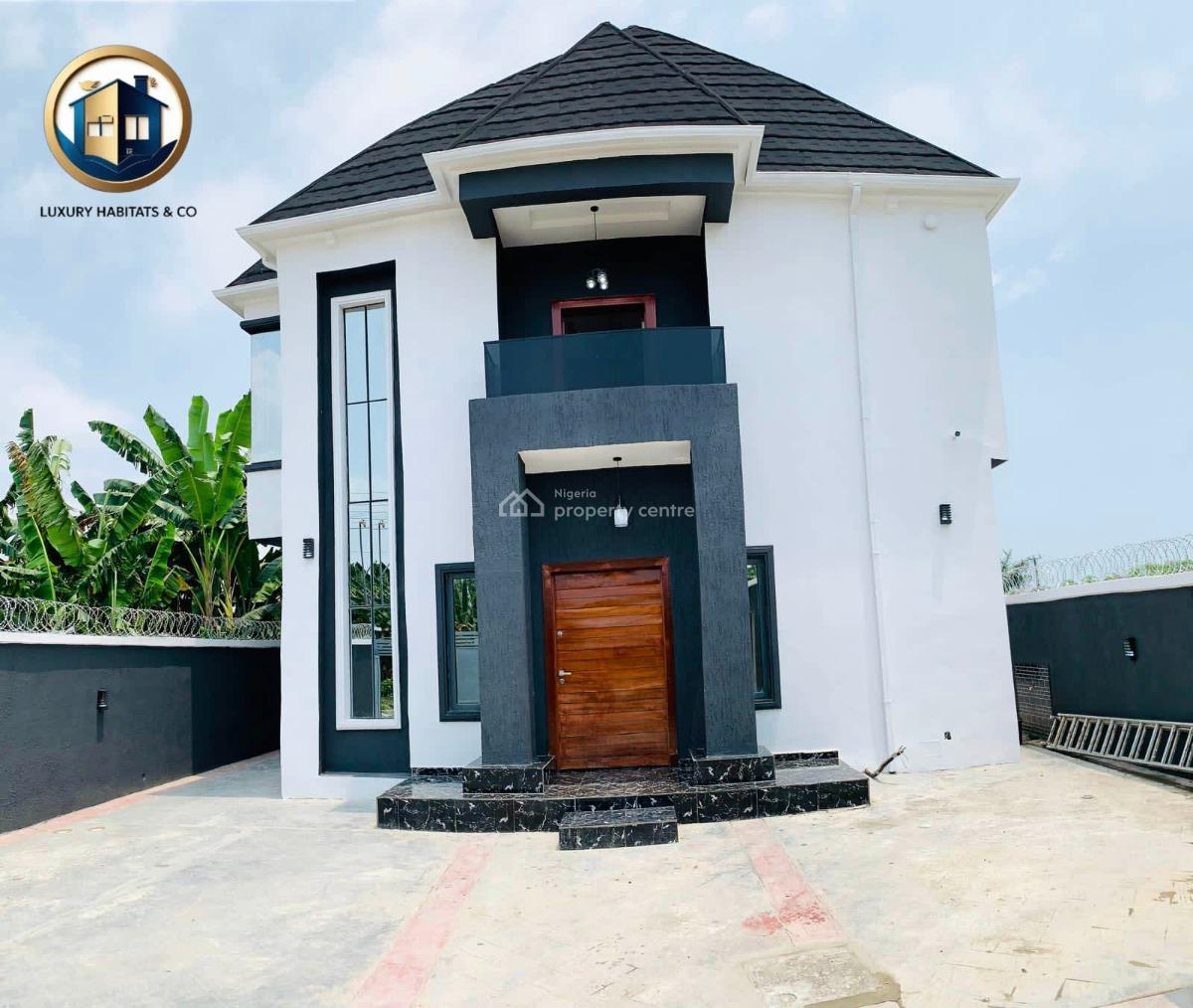 5 Bedroom Fully Detached Duplex with Bq, Abijo Gra Scheme, Abijo, Lekki, Lagos, Detached Duplex for Sale
