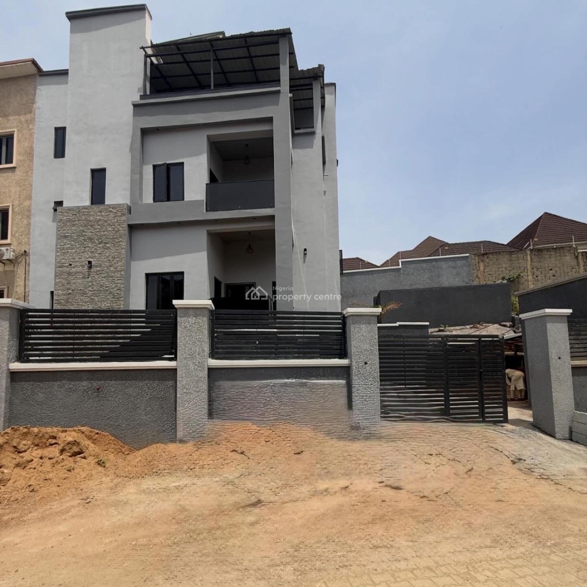 6 Bedroom Semi Detached Duplex, Citiscape Estate, Guzape District, Abuja, Semi-detached Duplex for Sale