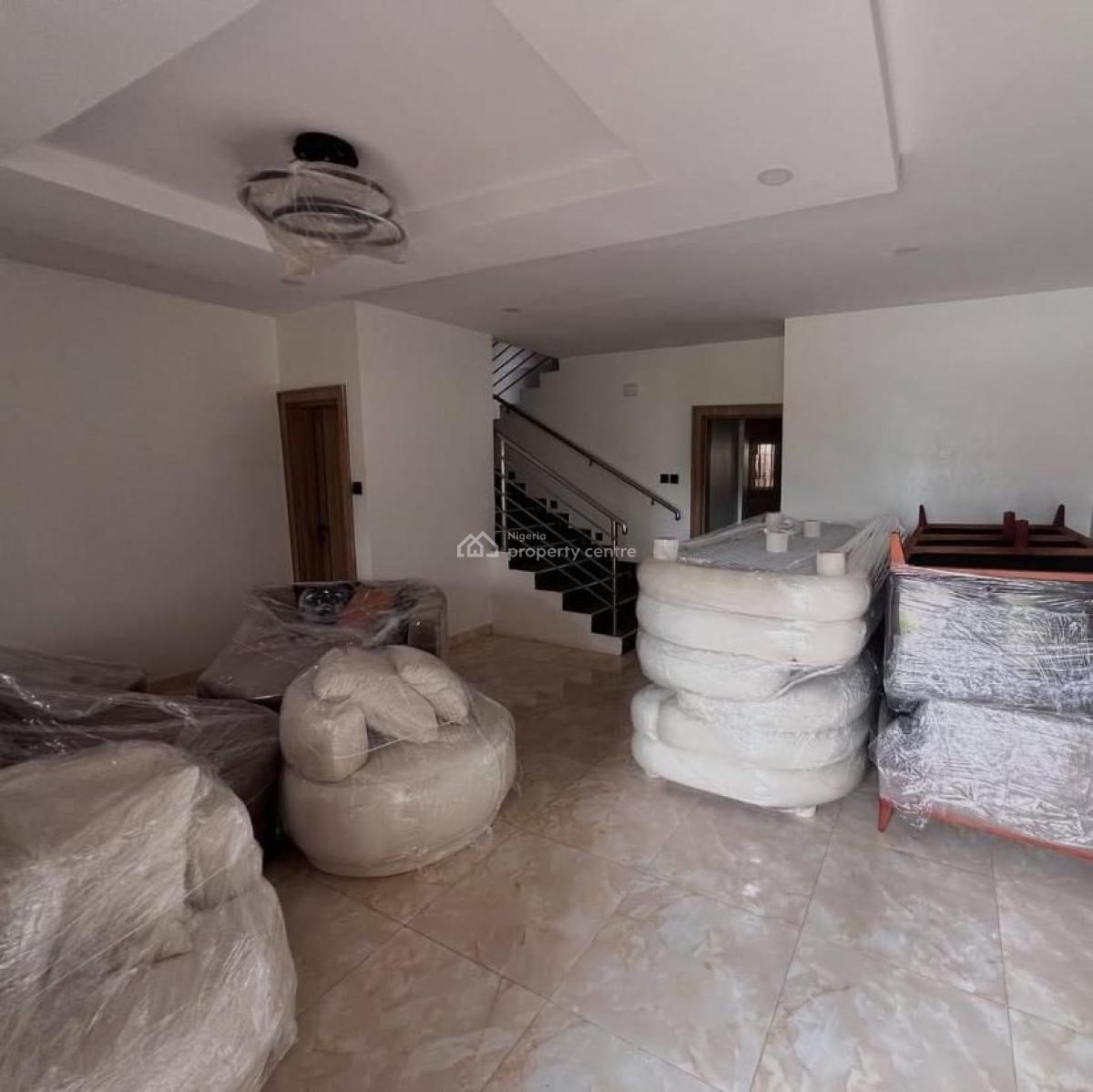 4 Bedroom Terrace Duplex with Bq, Lento Aluminium, Life Camp, Abuja, Terraced Duplex for Sale