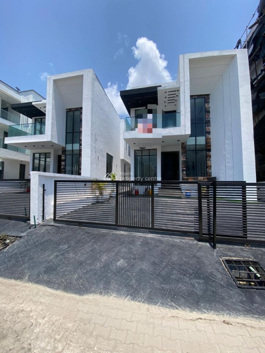 Stunning 5bedroom Duplex with a Bq and a Pool, Chevron, Lekki, Lagos, Detached Duplex for Sale