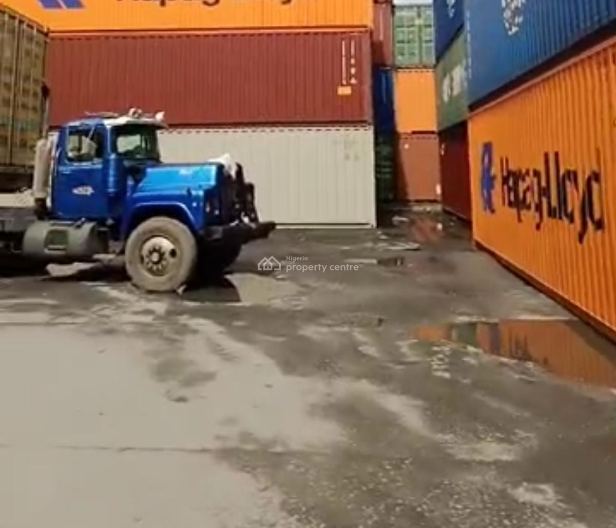 Container Terminal at Amuwo Odofin Lagos., The Busiest Terminal in The Heart of Lagos Mainland, Amuwo Odofin, Lagos, Commercial Property for Sale