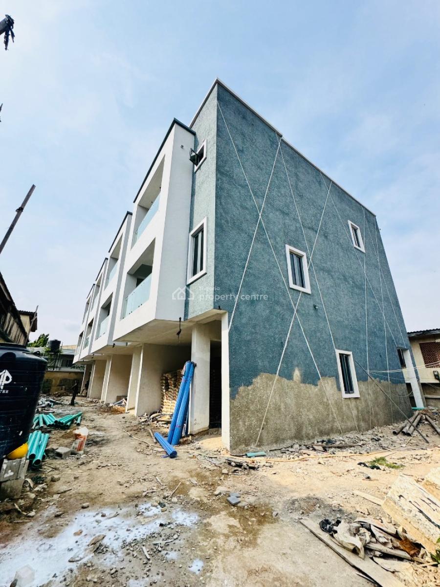 Newly Built 4 Bedroom Terrace Duplex with Bq, Opebi, Ikeja, Lagos, Terraced Duplex for Sale
