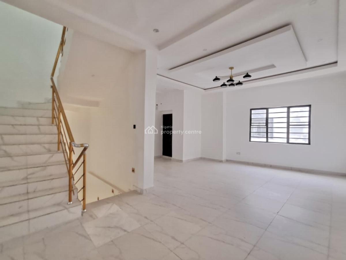 Newly Built 4 Bedroom Terrace Duplex with Bq, Lekki Phase 2, Lekki, Lagos, Terraced Duplex for Rent