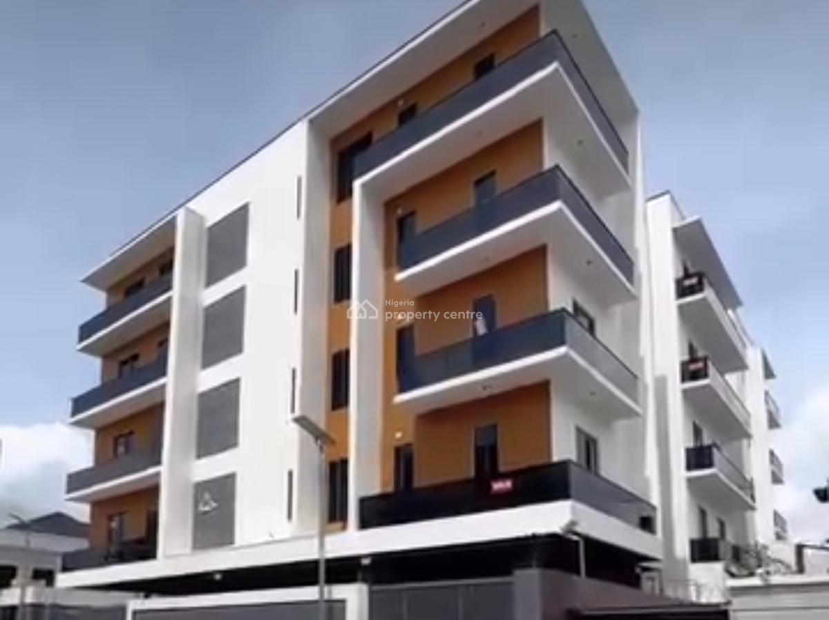 Brand New and Serviced with 24/7 Power Supply 3 Bedroom En-suite Flat, Ikate Elegushi, Lekki, Lagos, Flat / Apartment for Rent