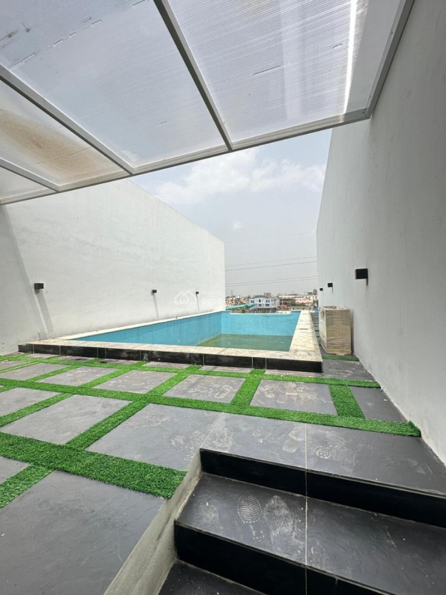 Outstanding 2 Bedroom Apartment with Elevator, Swimming Pool and Gym, Less Than 10 From Mountain of Fire, Lekki, Lekki Phase 1, Lekki, Lagos, Block of Flats for Sale