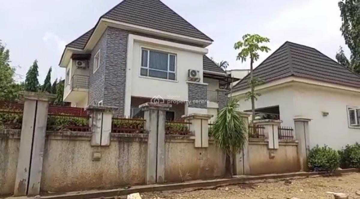 5bedroom Duplex with 3rooms Guest Chalet and 2rooms Bq., Maitama District, Abuja, Detached Duplex for Sale