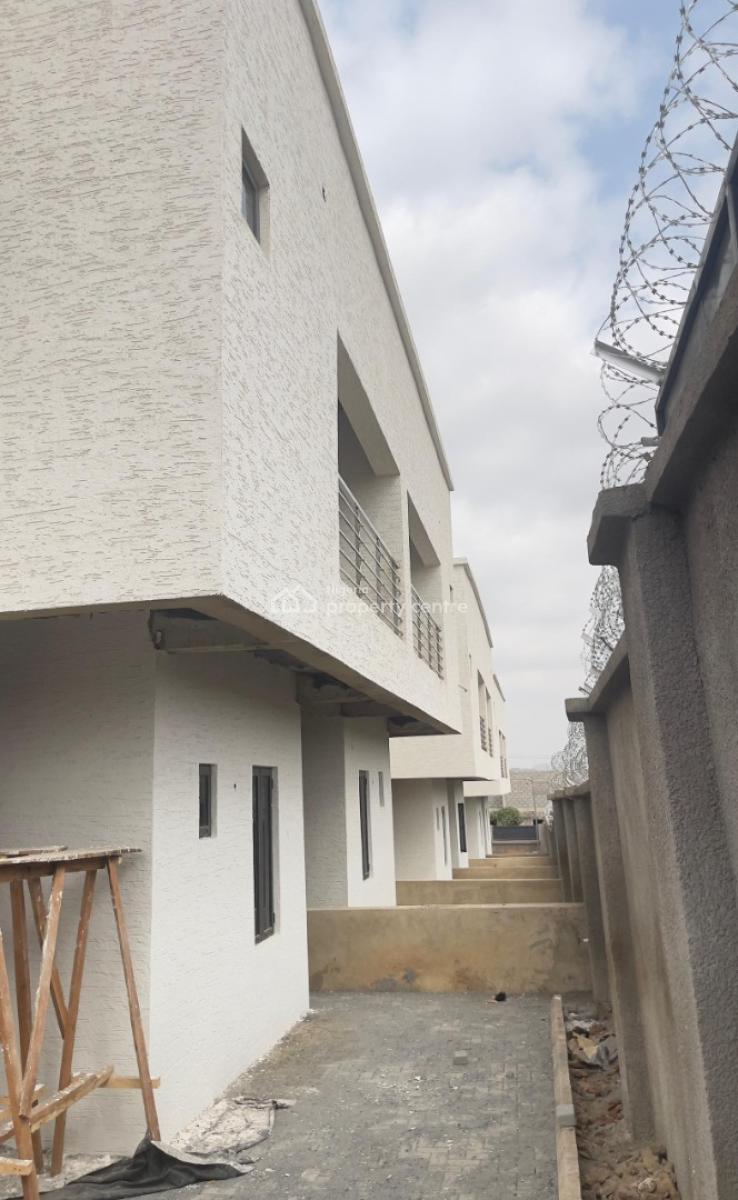 Solid 4bedroom Duplex with Bq, By Carters Groove Estate Axis, Apo, Abuja, Terraced Duplex for Sale