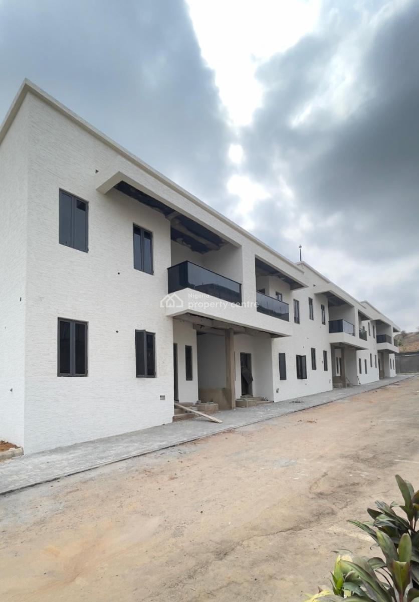 Solid 4bedroom Duplex with Bq, By Carters Groove Estate Axis, Apo, Abuja, Terraced Duplex for Sale