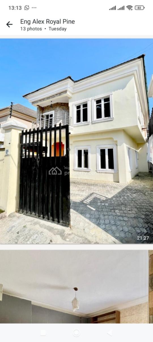 Fantastic 5 Bedroom Fully Detached Duplex with Bq, Ikota Villa, Ikota, Lekki, Lagos, Detached Duplex for Rent