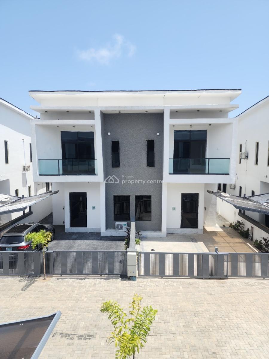 Luxury 4 Bedroom Semi Detached Duplex with Bq, Pool, Gym, Chevron Toll Gate, Orchid Road, Lekki, Lagos, Semi-detached Duplex for Sale