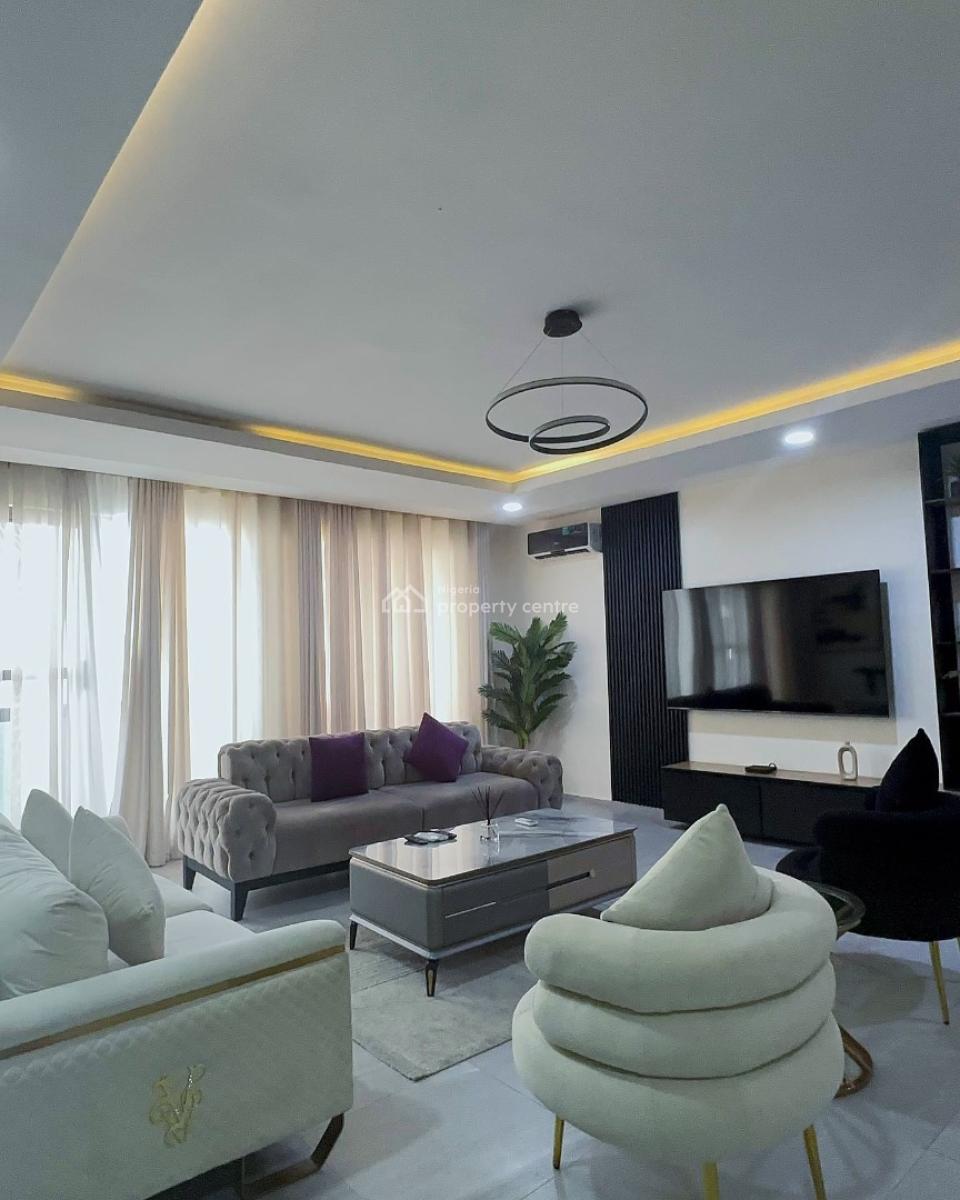 Fully Furnished 3 Bedroom Penthouse with Pool and Gym, Very Spacious Penthouse with Excellent Servicing and Serenity, Banana Island, Ikoyi, Lagos, Flat / Apartment for Rent