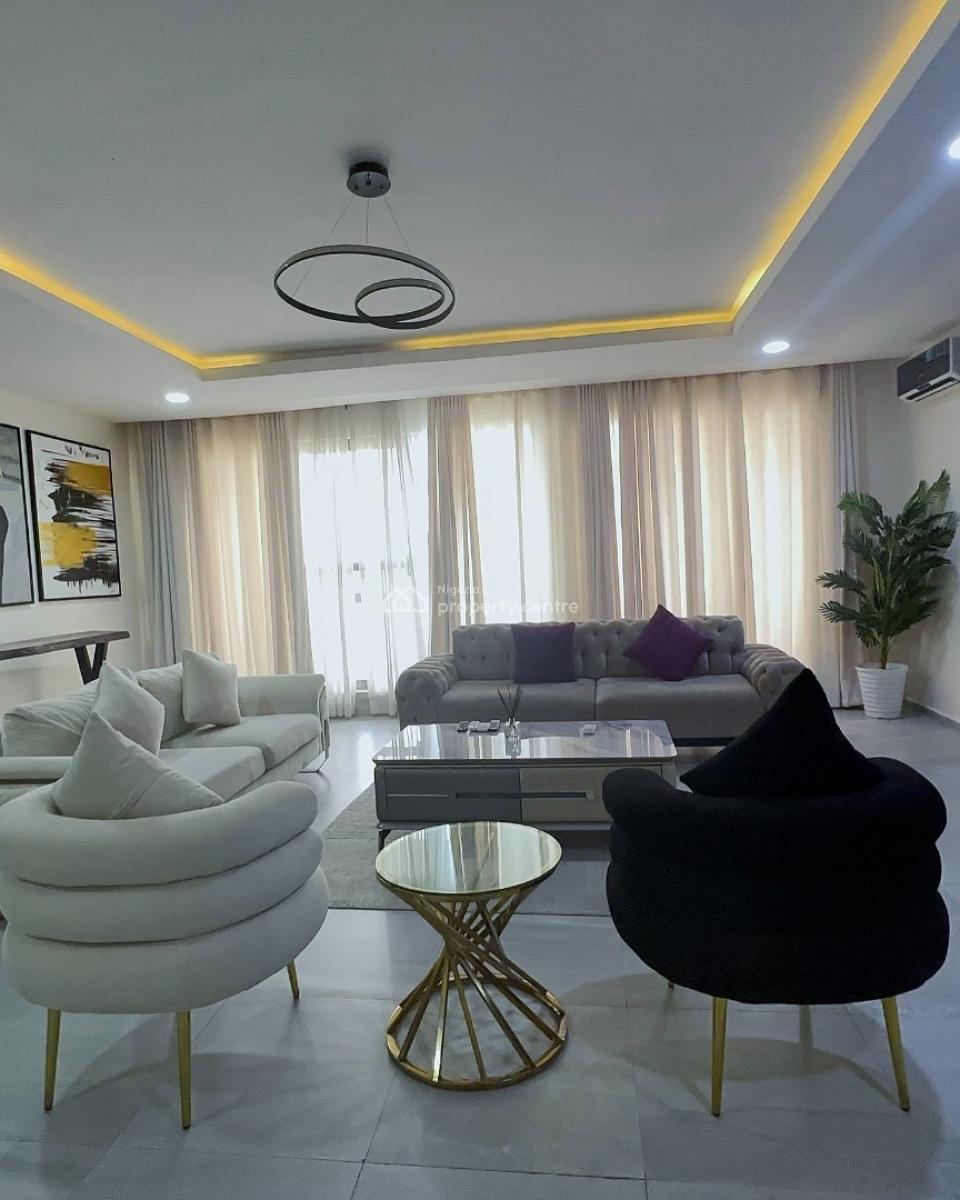 Fully Furnished 3 Bedroom Penthouse with Pool and Gym, Very Spacious Penthouse with Excellent Servicing and Serenity, Banana Island, Ikoyi, Lagos, Flat / Apartment for Rent