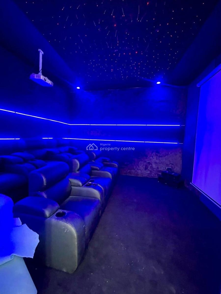 Gloriously Built 5bedroom Detached with Bq ,cinema ,gym&open Terrace, Chevron ,lekki ,lagos ,nigeria, Lekki, Lagos, Detached Duplex for Sale