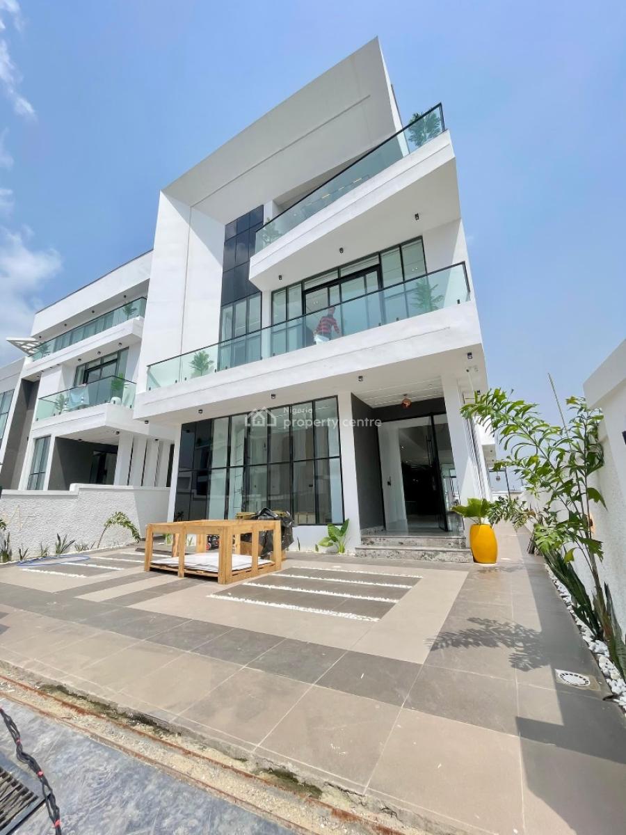 Gloriously Built 5bedroom Detached with Bq ,cinema ,gym&open Terrace, Chevron ,lekki ,lagos ,nigeria, Lekki, Lagos, Detached Duplex for Sale