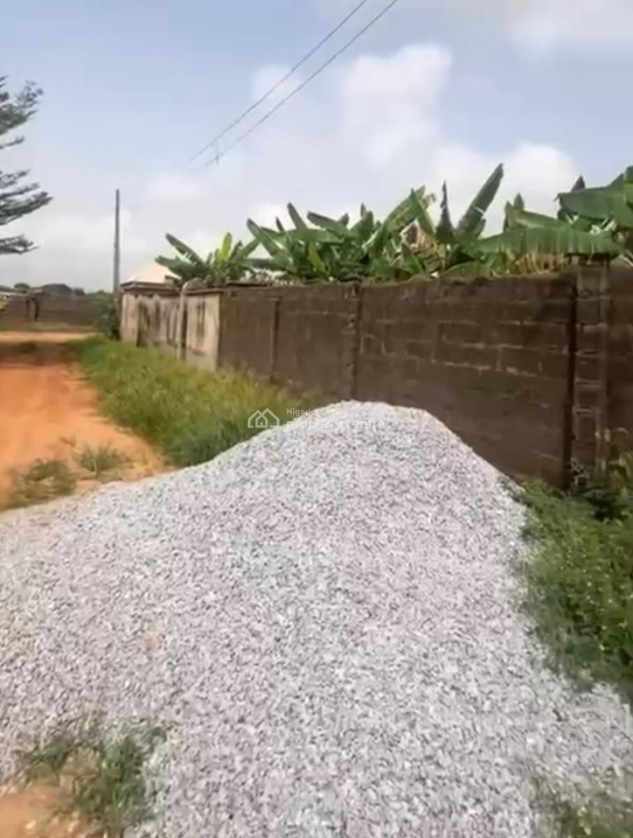 Fenced Full Plot of Land Along Mowe Ofada Road, Graceland Estate, Ofada Road Mowe, Mowe Ofada, Ogun, Residential Land for Sale