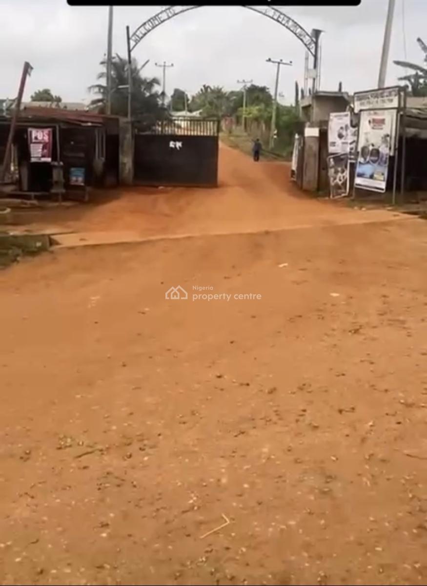 Fenced Full Plot of Land Along Mowe Ofada Road, Graceland Estate, Ofada Road Mowe, Mowe Ofada, Ogun, Residential Land for Sale