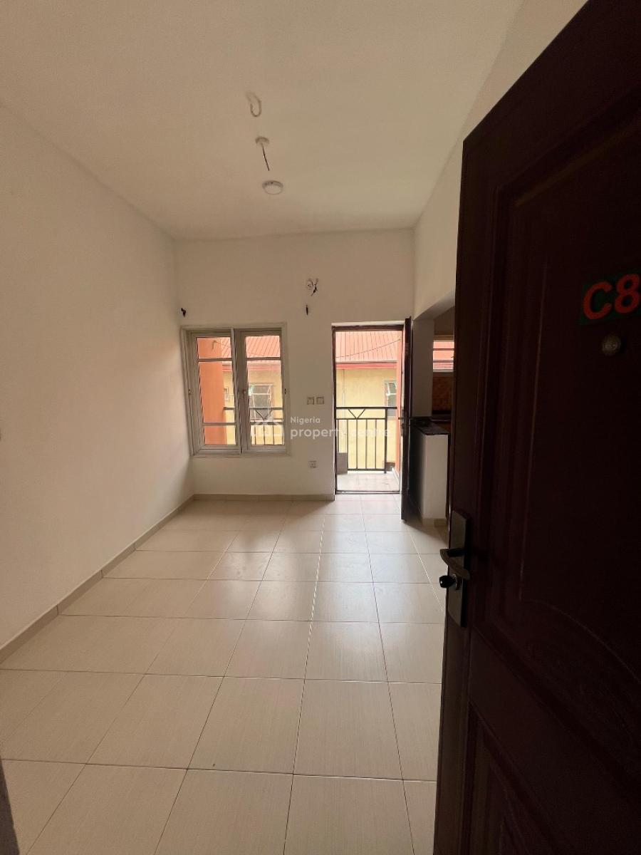 Spacious Studio Apartment with Private Balcony, Community Road, Akoka, Yaba, Lagos, Self Contain (single Rooms) for Sale