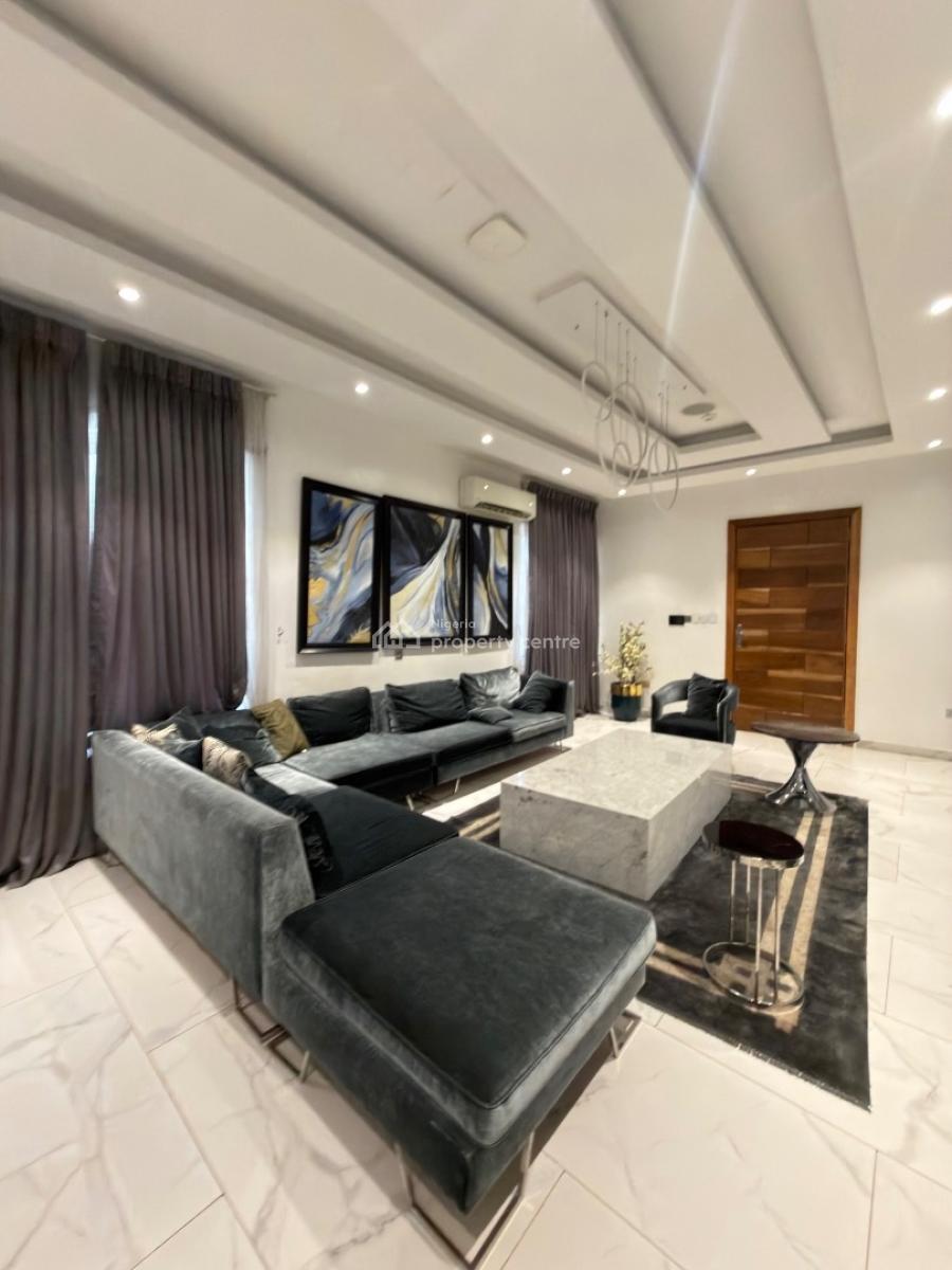 Massive 5 Bed Detached Duplex with Bq, Pool & Cinema, 5 Bedroom Duplex Can Be Rented Furnished Or Unfurnished, Osapa, Lekki, Lagos, Detached Duplex for Rent