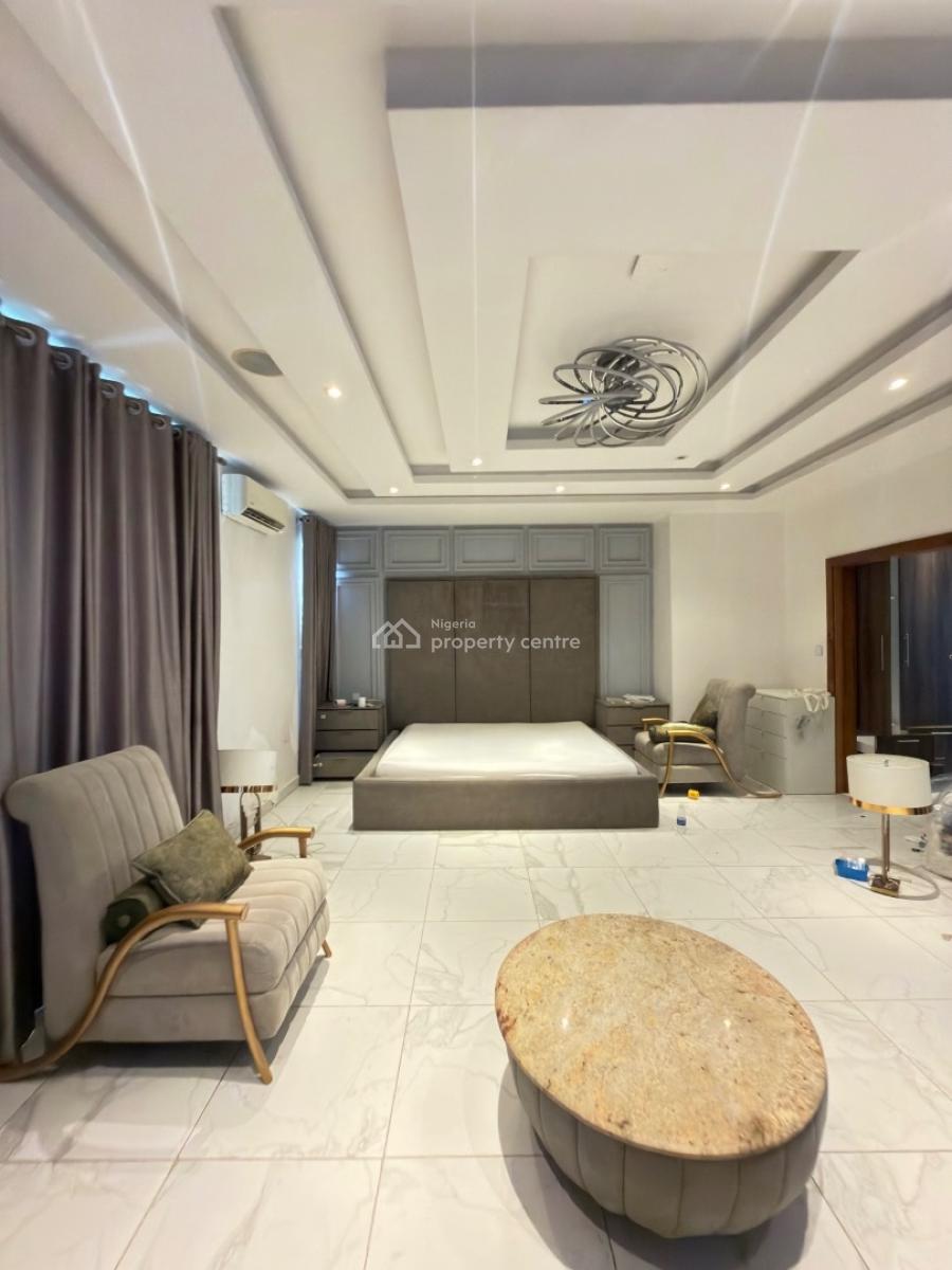 Massive 5 Bed Detached Duplex with Bq, Pool & Cinema, 5 Bedroom Duplex Can Be Rented Furnished Or Unfurnished, Osapa, Lekki, Lagos, Detached Duplex for Rent