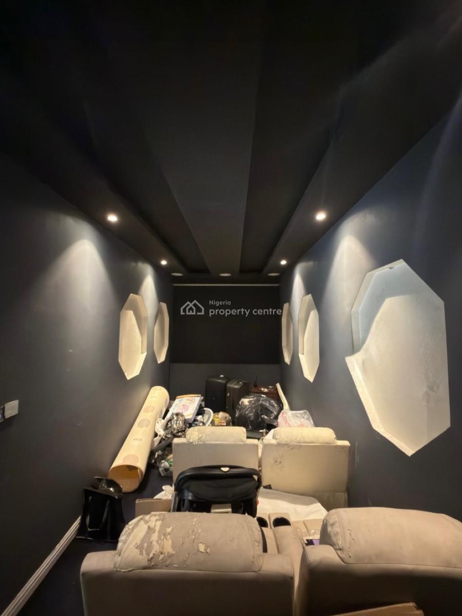 Massive 5 Bed Detached Duplex with Bq, Pool & Cinema, 5 Bedroom Duplex Can Be Rented Furnished Or Unfurnished, Osapa, Lekki, Lagos, Detached Duplex for Rent