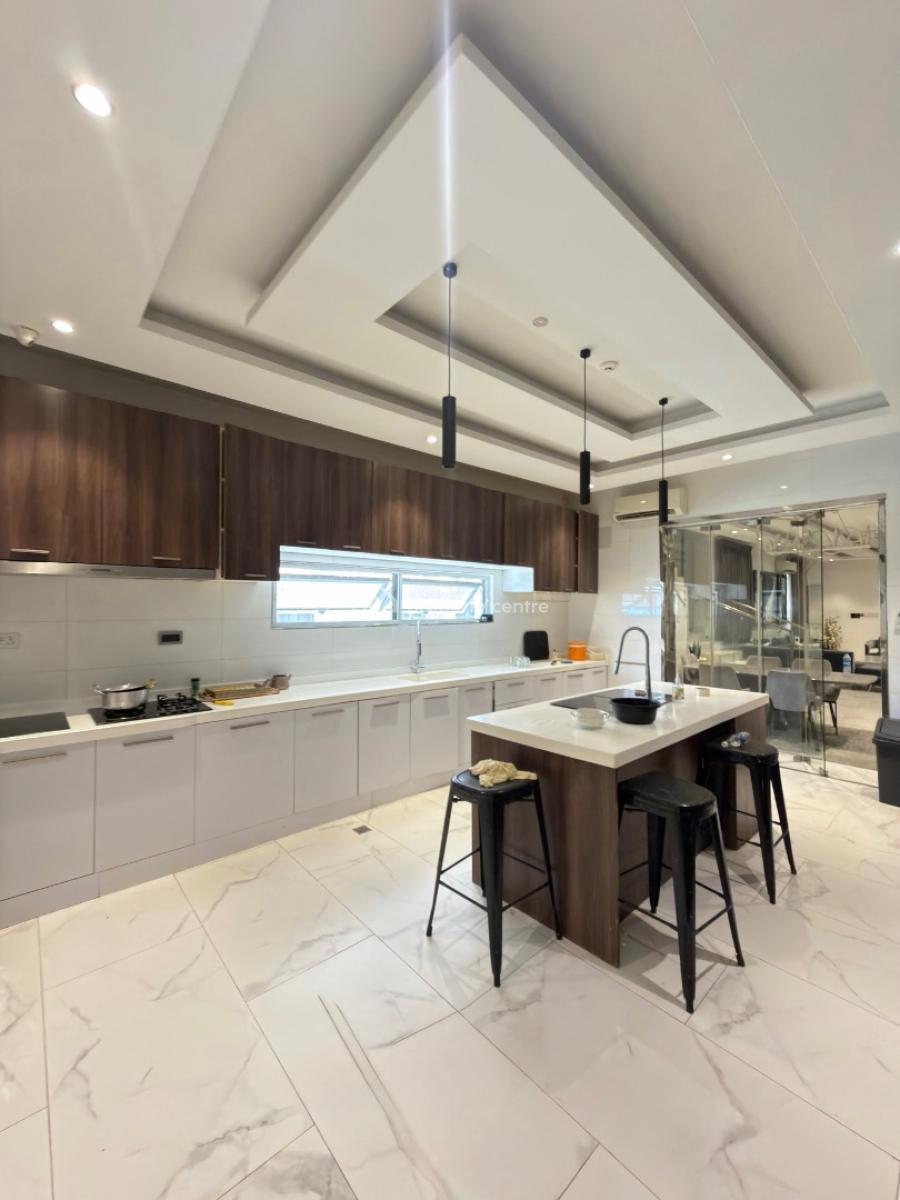 Massive 5 Bed Detached Duplex with Bq, Pool & Cinema, 5 Bedroom Duplex Can Be Rented Furnished Or Unfurnished, Osapa, Lekki, Lagos, Detached Duplex for Rent