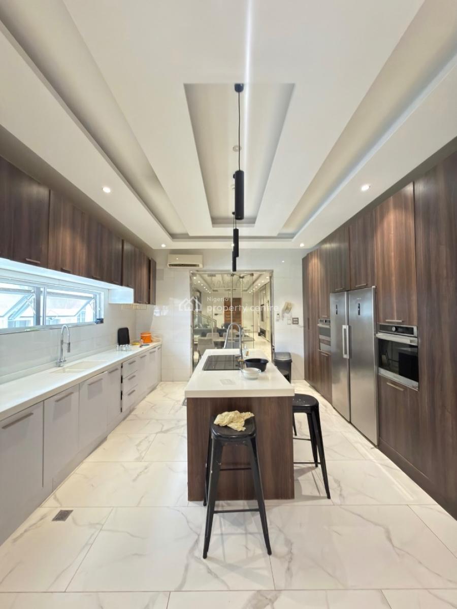 Massive 5 Bed Detached Duplex with Bq, Pool & Cinema, 5 Bedroom Duplex Can Be Rented Furnished Or Unfurnished, Osapa, Lekki, Lagos, Detached Duplex for Rent